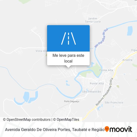 Avenida Geraldo De Oliveira Portes mapa