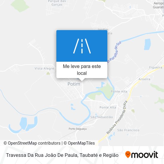 Travessa Da Rua João De Paula mapa