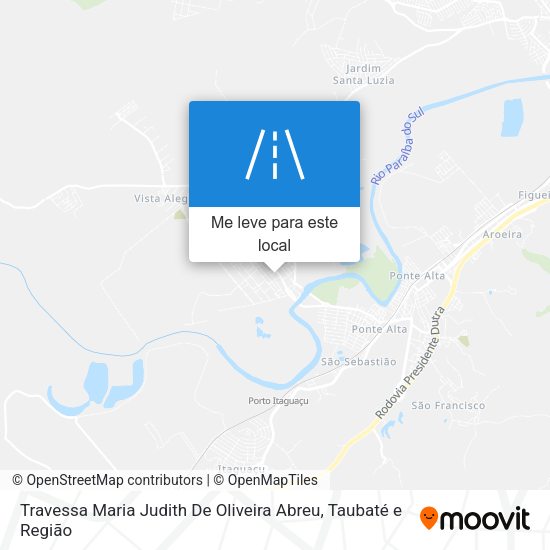 Travessa Maria Judith De Oliveira Abreu mapa