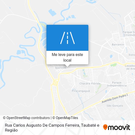 Rua Carlos Augusto De Campos Ferreira mapa