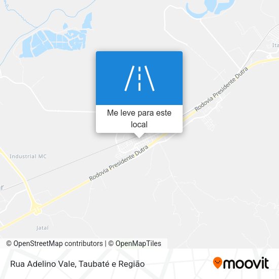 Rua Adelino Vale mapa