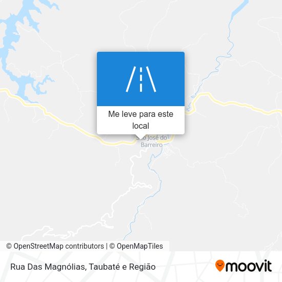 Rua Das Magnólias mapa