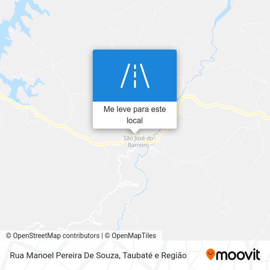 Rua Manoel Pereira De Souza mapa