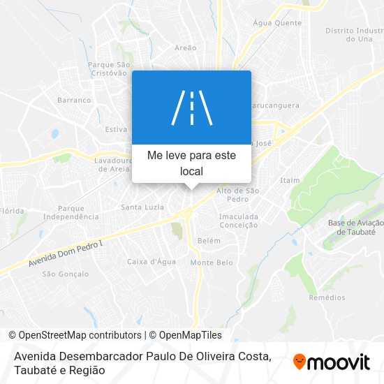Avenida Desembarcador Paulo De Oliveira Costa mapa