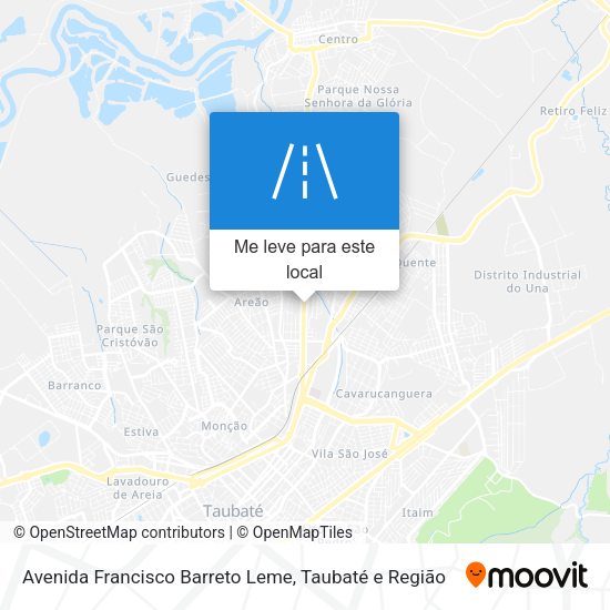 Avenida Francisco Barreto Leme mapa