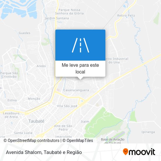 Avenida Shalom mapa