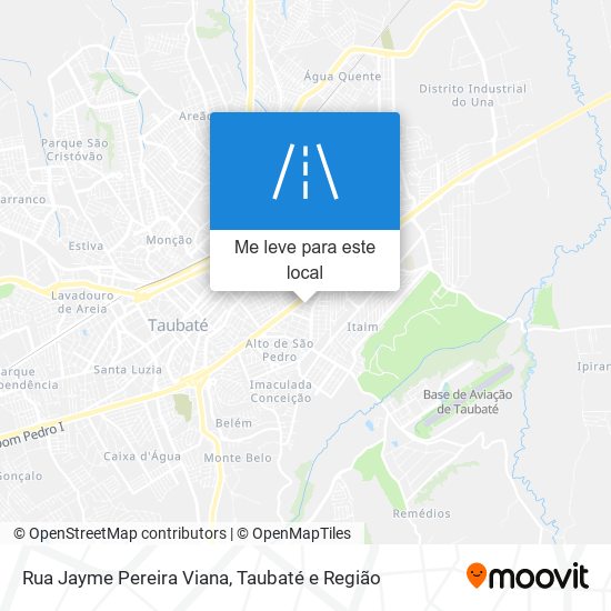 Rua Jayme Pereira Viana mapa