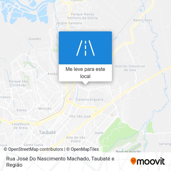 Rua José Do Nascimento Machado mapa