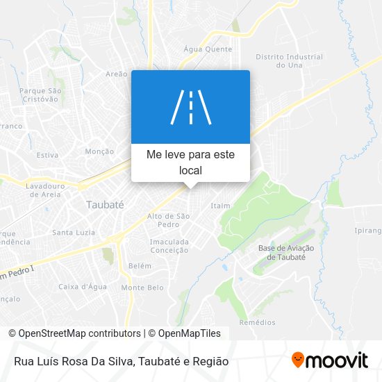 Rua Luís Rosa Da Silva mapa
