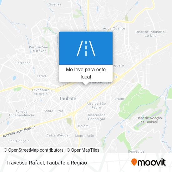 Travessa Rafael mapa