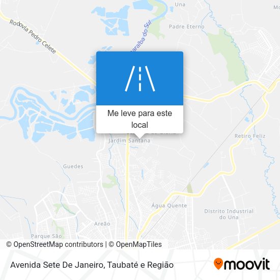 Avenida Sete De Janeiro mapa