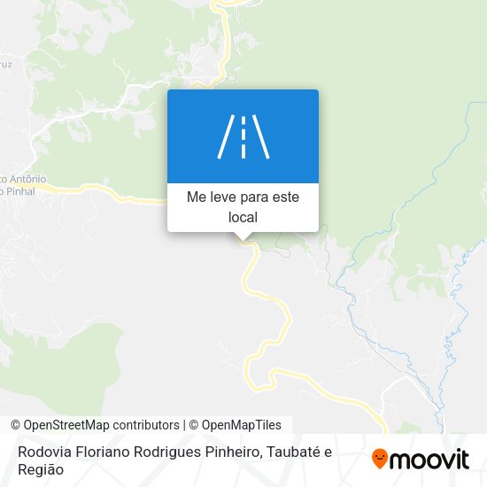Rodovia Floriano Rodrigues Pinheiro mapa
