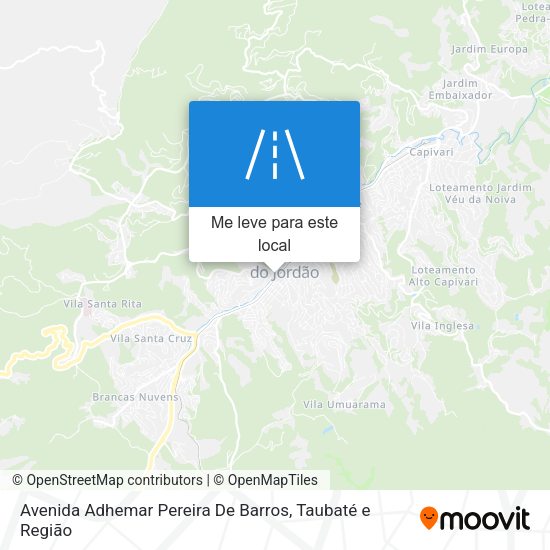 Avenida Adhemar Pereira De Barros mapa