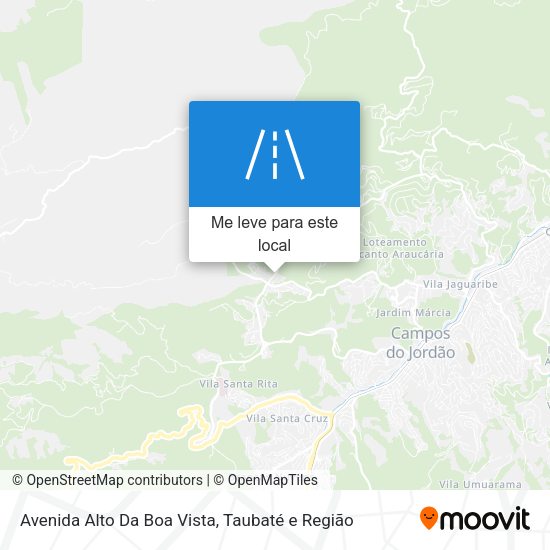 Avenida Alto Da Boa Vista mapa