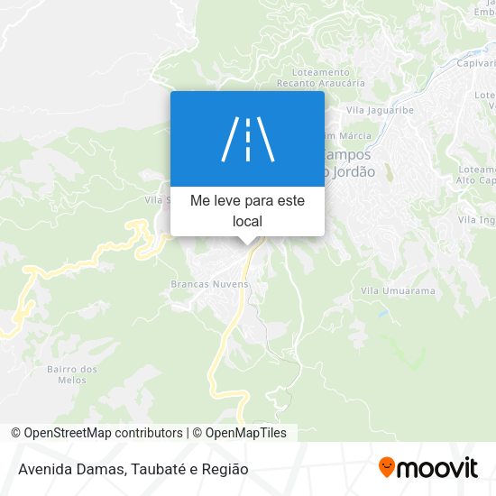 Avenida Damas mapa