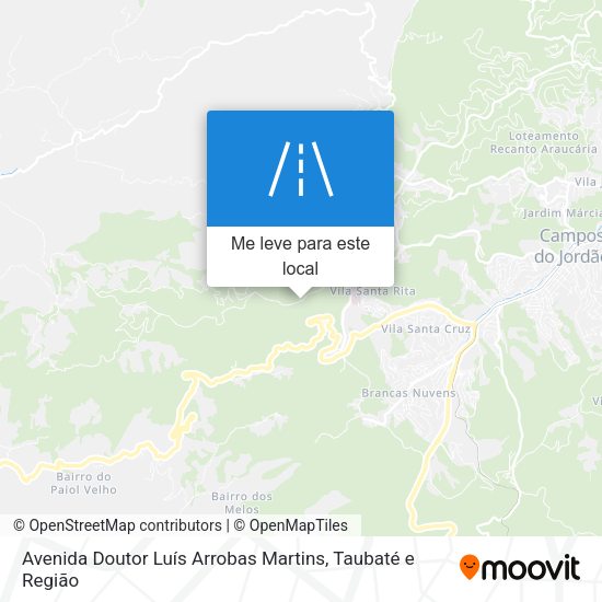 Avenida Doutor Luís Arrobas Martins mapa