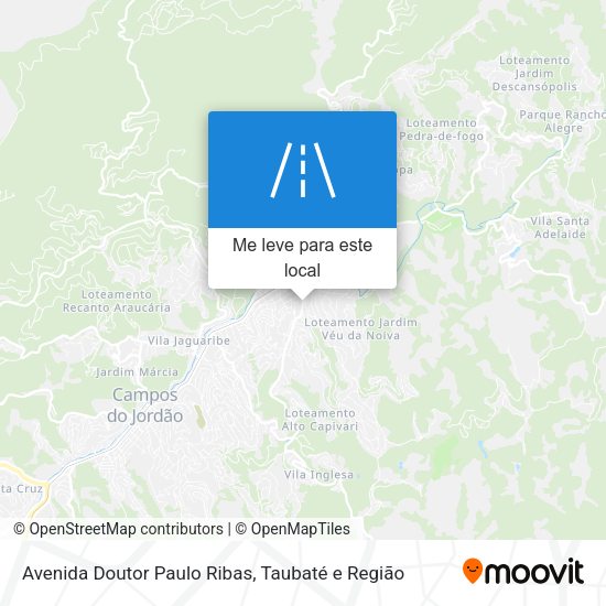 Avenida Doutor Paulo Ribas mapa