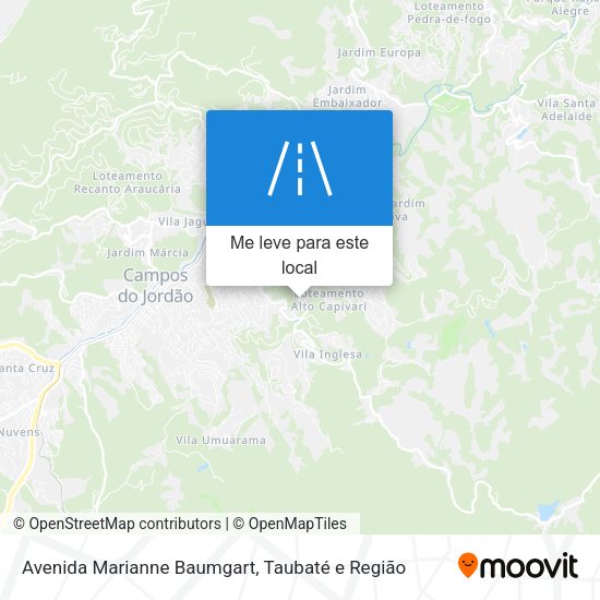 Avenida Marianne Baumgart mapa