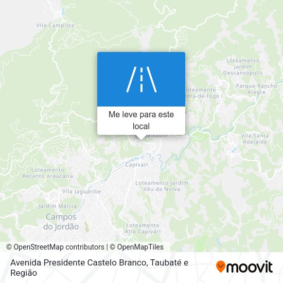 Avenida Presidente Castelo Branco mapa