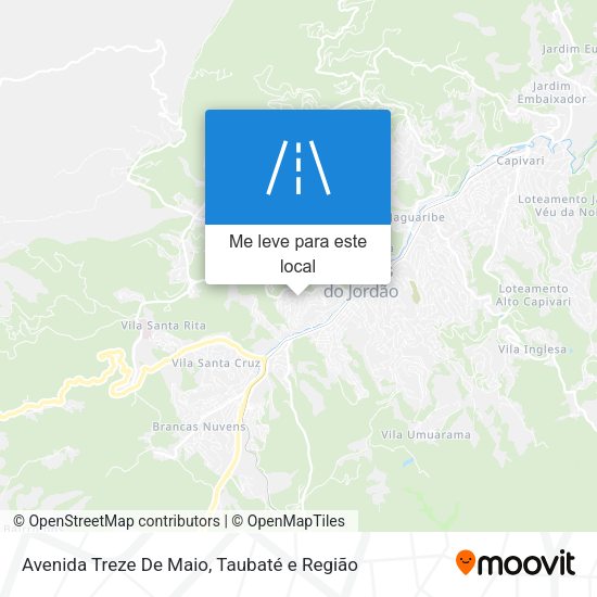 Avenida Treze De Maio mapa