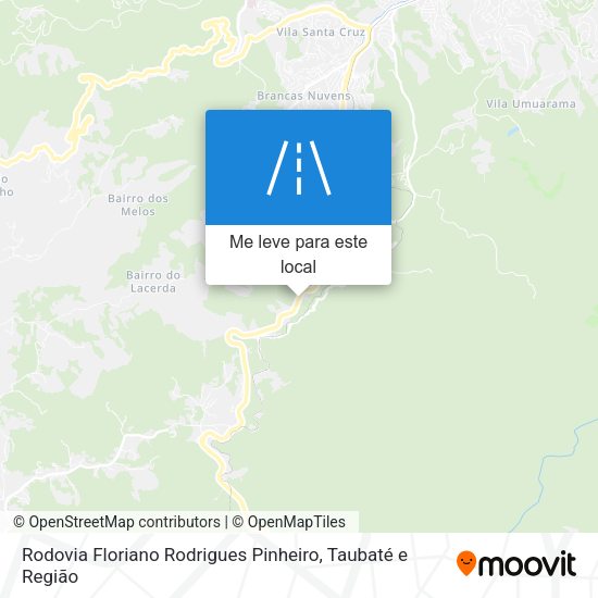 Rodovia Floriano Rodrigues Pinheiro mapa
