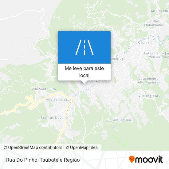 Rua Do Pinho mapa