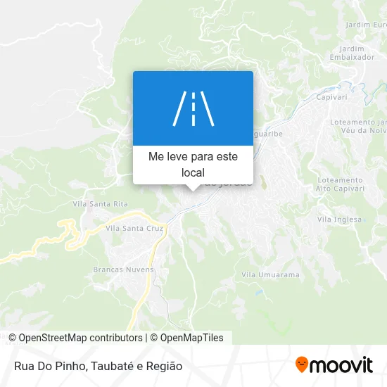 Rua Do Pinho mapa