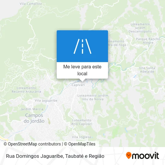 Rua Domingos Jaguaribe mapa