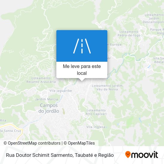 Rua Doutor Schimit Sarmento mapa