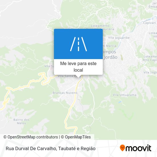 Rua Durval De Carvalho mapa