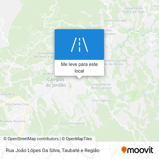 Rua João Lópes Da Silva mapa