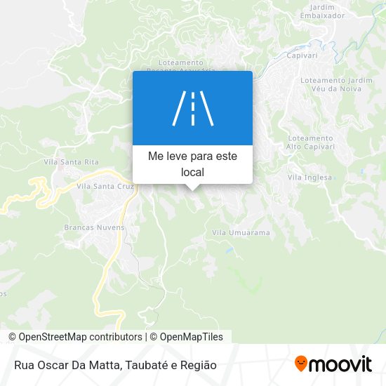 Rua Oscar Da Matta mapa
