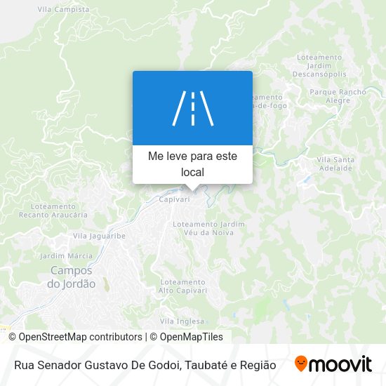 Rua Senador Gustavo De Godoi mapa