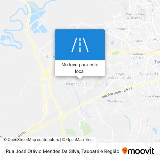 Rua José Otávio Mendes Da Silva mapa