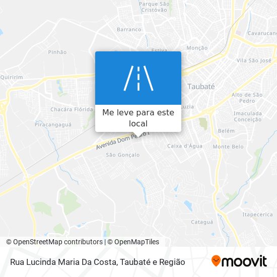 Rua Lucinda Maria Da Costa mapa