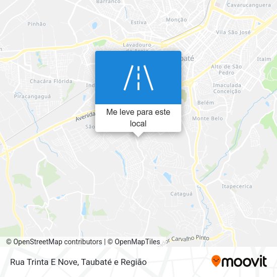Rua Trinta E Nove mapa