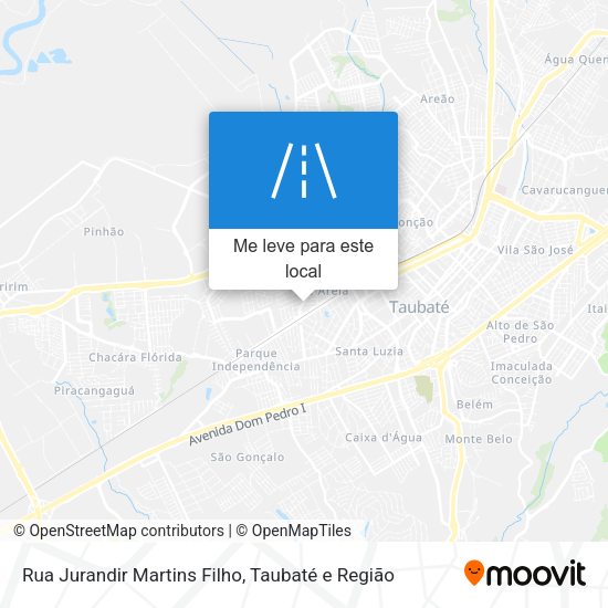 Rua Jurandir Martins Filho mapa