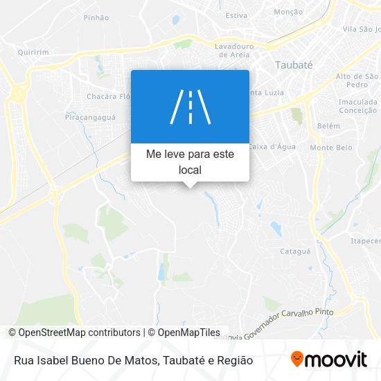 Rua Isabel Bueno De Matos mapa