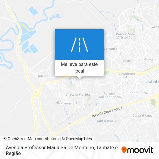 Avenida Professor Maud Sá De Monteiro mapa