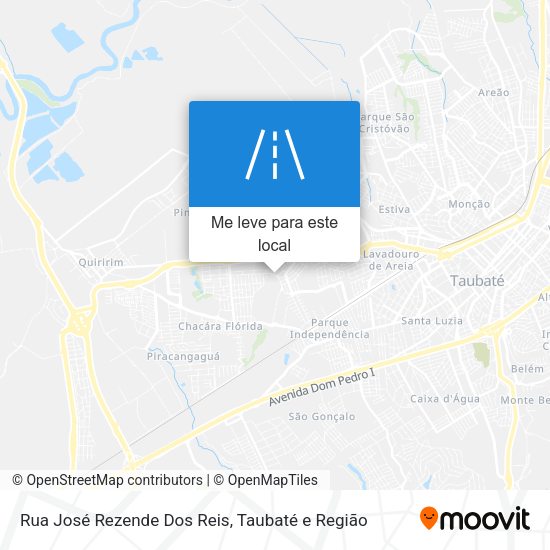Rua José Rezende Dos Reis mapa
