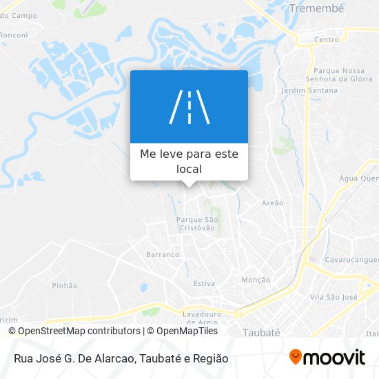 Rua José G. De Alarcao mapa