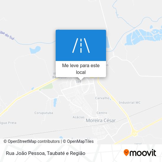Rua João Pessoa mapa