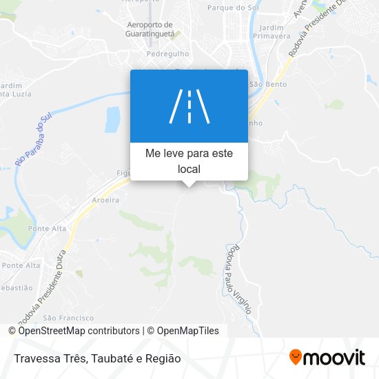 Travessa Três mapa