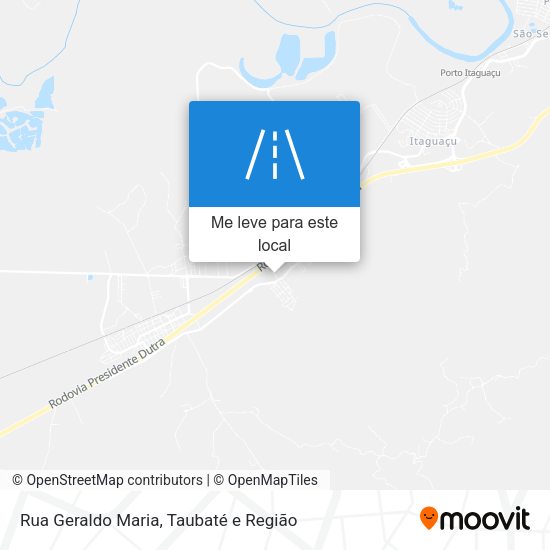 Rua Geraldo Maria mapa
