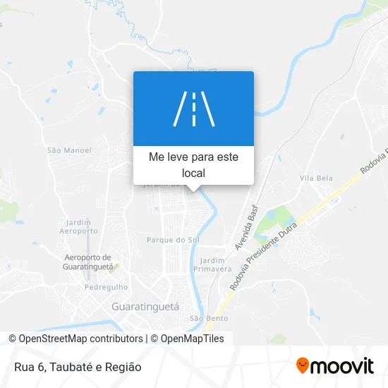 Rua 6 mapa