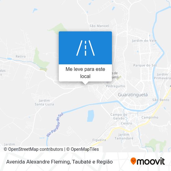 Avenida Alexandre Fleming mapa