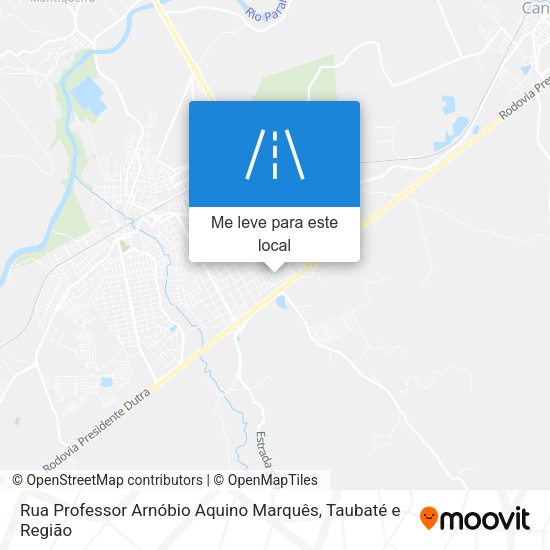 Rua Professor Arnóbio Aquino Marquês mapa