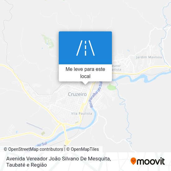 Avenida Vereador João Silvano De Mesquita mapa