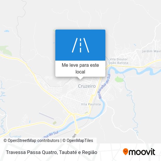 Travessa Passa Quatro mapa