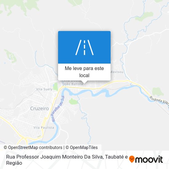Rua Professor Joaquim Monteiro Da Silva mapa